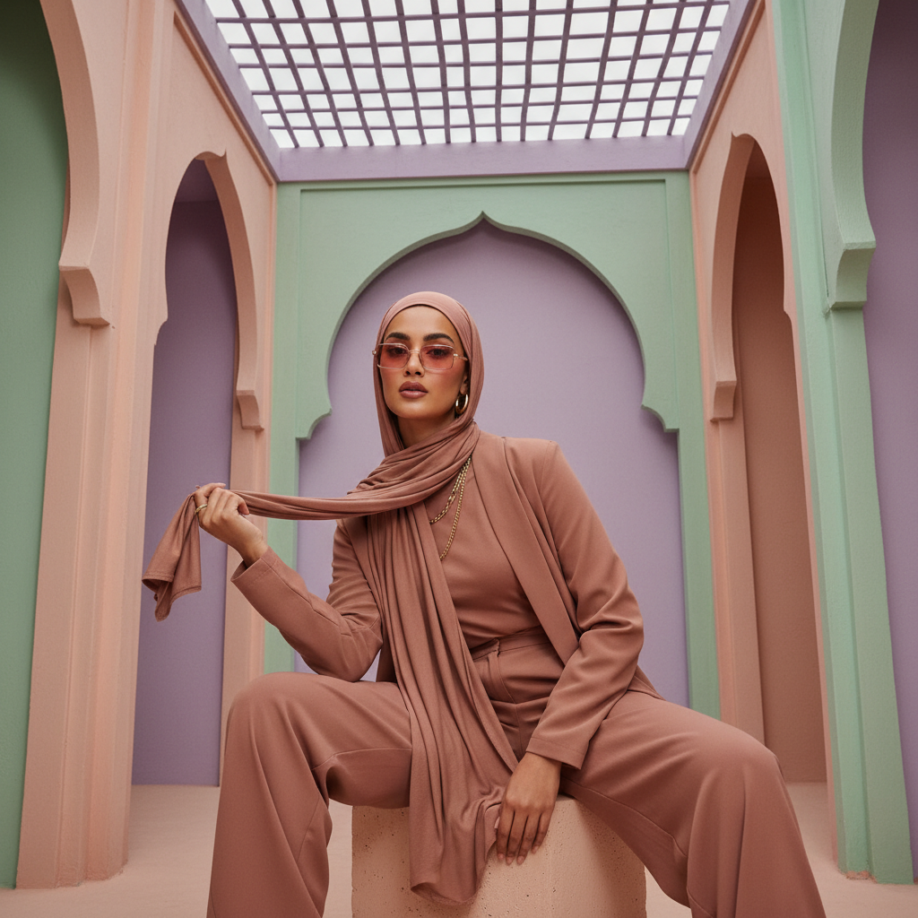 Lazia Premium Jersey Hijab